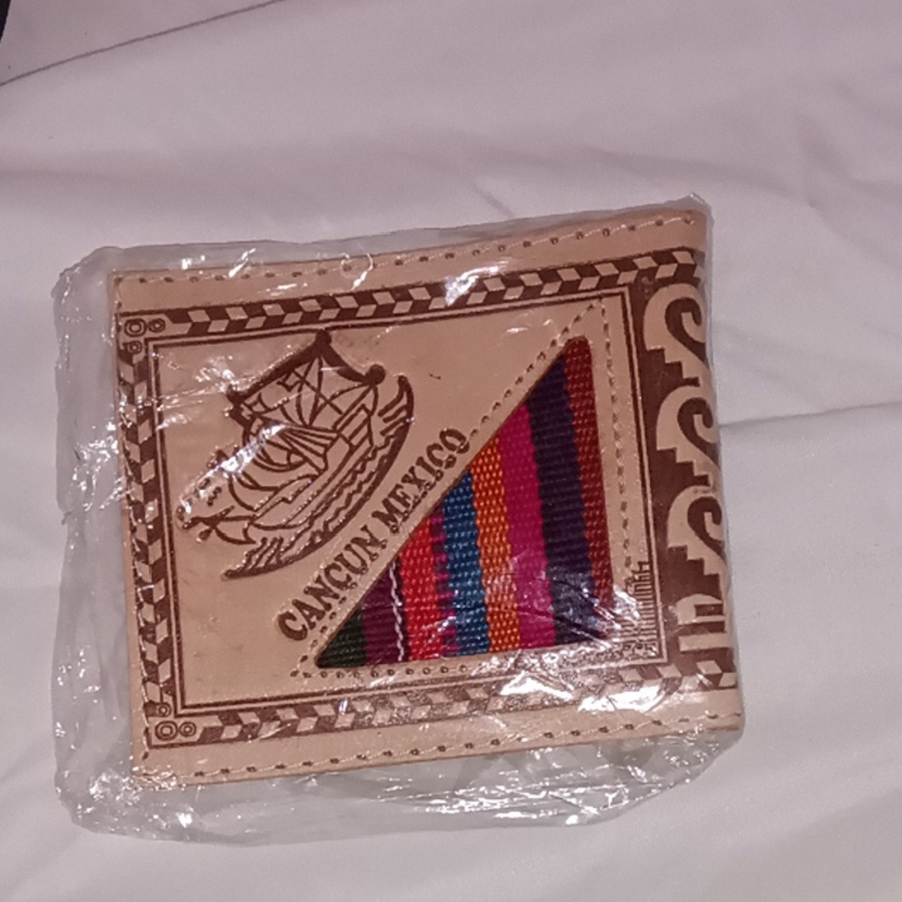 Colorful Cancun Mexico Wallet